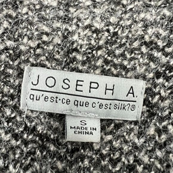 Joseph A Women's S Cozy Marled Duster Longline Open Sweater Coat Minimalist - Picture 3 of 10